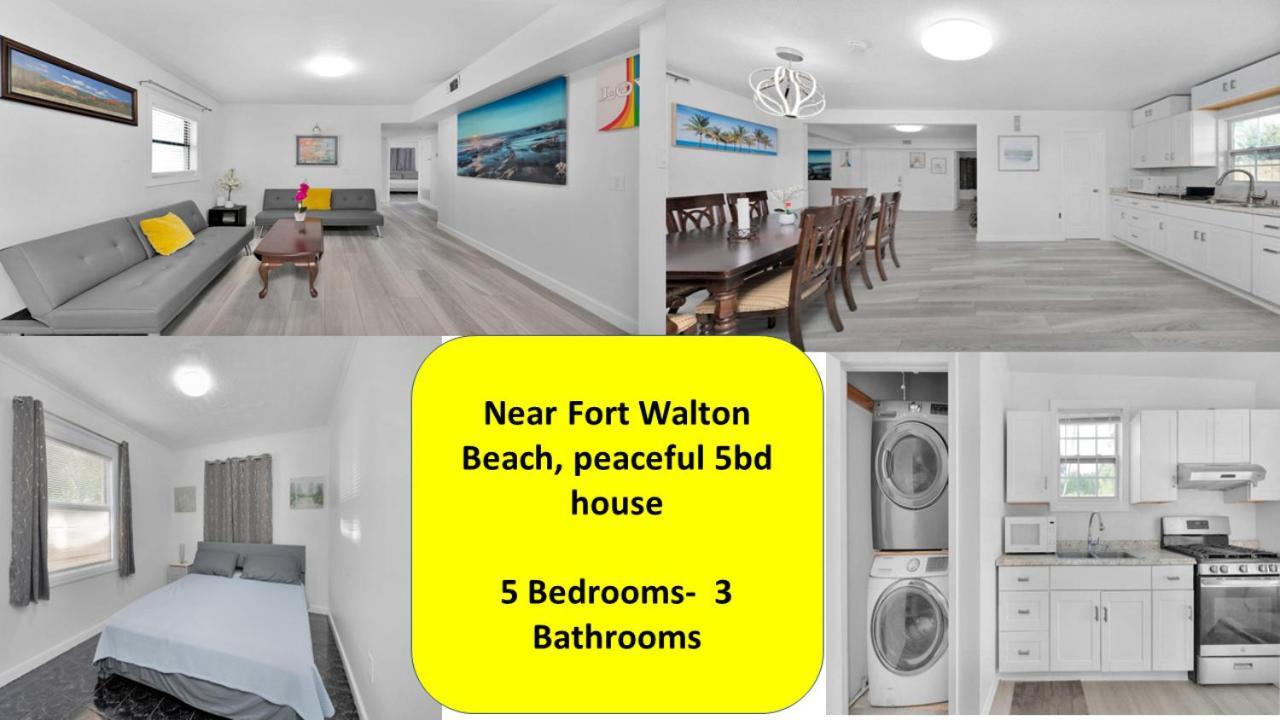 Near Fort Walton Beach, Peaceful 5 Bedrooms House المظهر الخارجي الصورة